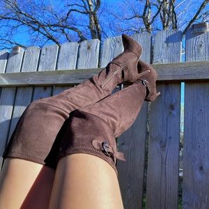 Over the knee boots